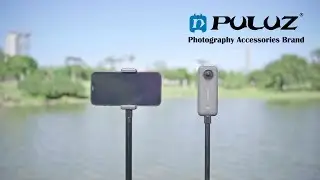 PULUZ 2m Metal Selfie Stick Monopod for Insta360 One RS / X2 / X3