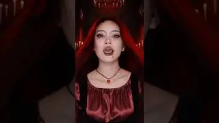 M&agrave;u son rất Vampire lun ạ 🧛🏻&zwj;♀️🩸#blingbabi #makeup