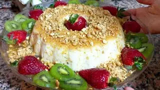 تحلية وفلان🍮 كواخادا باللوز والفواكه🥝🍓برعي ضيوفك💁🏻‍♀️