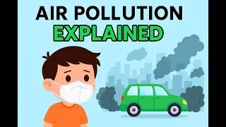 Air Pollution & 3Rs Explained for Kids | EVS Project | Udayan Kidz