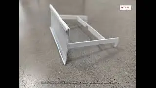 at-0275  retail display store display fixture sunglass graphic holder customized colors and design