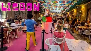Party on Pink Street 🇵🇹 | 2023 Lisbon Honeymoon Vlog 4K