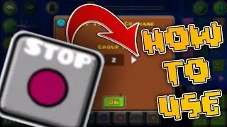 How To Use 2.1 Stop Trigger | GD Tutorial
