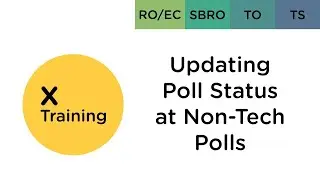 Updating Poll Status at Non Tech Polls