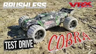 VRX Racing  RH818 COBRA Brushless Truggy Drive Test Review