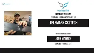 Telemark Ski Tech | Лучшее место для установки креплений Telemark (обучающие видео FHL Tech 2014&ndash;...
