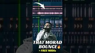 How to Make Morad Type Beats | Free Morad  MIDI Drum Pack | Morad tutorial | Morad Drum Kit