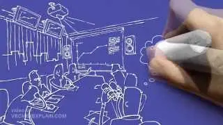 Рисованное видео от студии 