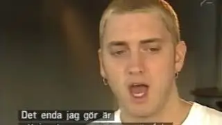 Eminem interview 1999 Swedish tv. Very early. kind of rare. #15MFLᴴᴰ (83K)