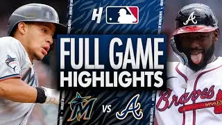 Miami Marlins vs Atlanta Braves - FULL GAME 1 HIGHLIGHTS | August 9, 2025 MLB Season