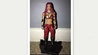 My Custom Wrestlemaina 32 Sasha Banks Figure For