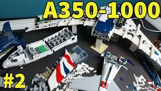Lego A350-1000 #2 Making the British Airways livery !