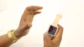 Charles Raymond LED Touch Screen Watches Instructions IT'S LIT!!!!