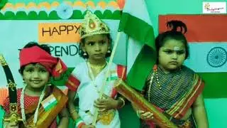 Independence day celebration at Brightgen Montessori Ballari
