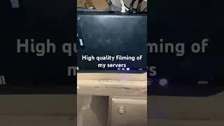 High quality filming of my servers #windows #tech