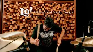Lo! &lsquo;Rat King&rsquo; Drum Playthrough Live at Housefox Studios