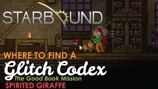 Where to find a Glitch Codex in Starbound