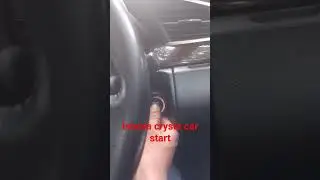 how to start Innova crysta car