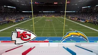 Madden NFL 26: Kansas City Chiefs против Los Angeles Chargers в Бразилии #ps5share #madden26 #kcc...