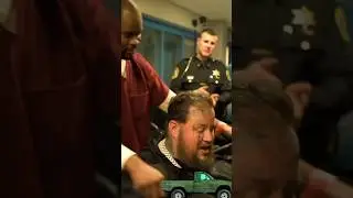 Jelly Roll gets haircut in PRISON 💯💈#shorts #jellyroll #countrymusic