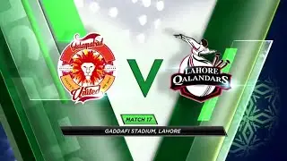 Lahore Qalandars vs Islamabad United|| PSL 6 || MUNEEB oP || CRICKET 19