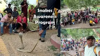 Snake awareness program | Friends of Snakes Society | ClimbOn Adventure Hyderabad