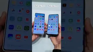 Redmi Note 13 5G Vs Redmi Note 12 5G side by side comparison #redminote13 #redminote13series #redmi