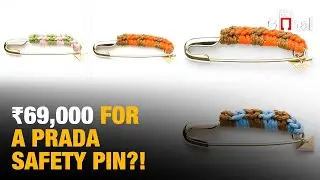 Internet Can&rsquo;t Believe Prada&rsquo;s ₹69,000 Safety Pin | Luxury Fashion or Pure Absurdity?