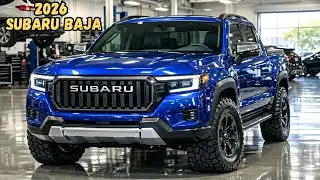 2026 Subaru Baja Officially Returns - The Most Unique Small Pickup of the Year!