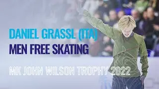 Daniel GRASSL (ITA) | Men Free Skating | Sheffield 2022 | #GPFigure