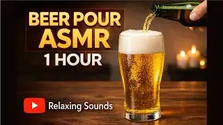 Beer Pour ASMR (1 Hour Loop)