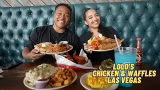 I Flew to Vegas for Chicken & Waffles!! | feat. @Demetria Obilor