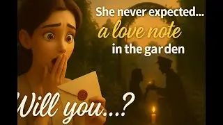 A Love Letter Hidden in the Garden &ndash; Romantic UK Proposal 💍