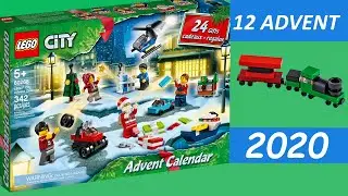 LEGO City Advent Calendar 2020 twelfth Advent Mini Train