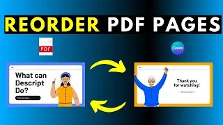 Как бесплатно изменить порядок страниц PDF-файла с помощью Canva (Adobe не нужен!)