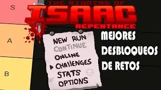 Tierlist of Best and Worst Challenges | The Binding of Isaac Repentance