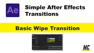 Simple Wipe Transition Using After Effects 2023