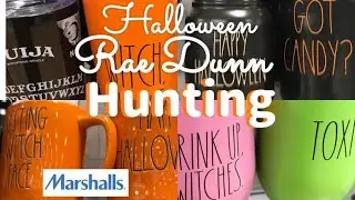 RAE DUNN Hunting |Halloween |  August 2022 | Marshall's | Hobby Lobby