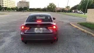 Lexus IS350 - Apexi Midpipe and Remark Axleback (Launch)