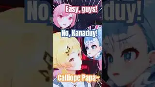 Calliope Papa~ #hololive #vtuber #shorts