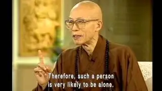 The effect of shame on society and individuals (GDD-800, Master Sheng-Yen)