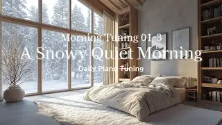 【ピアノBGM】Morning Tuning 01-3 | A Snowy Quiet Morning
