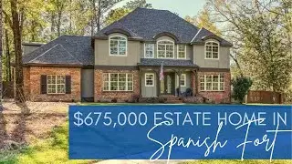 See Inside a $675k Estate Home in Spanish Fort, Alabama's Blakeley Forest Neighborhood