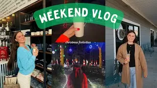 WEEKEND VLOG: christmas festivities, coffee shops and the beach