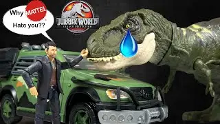 Обзор набора &laquo;Засада&raquo; из коллекции Mattel Jurassic World Legacy! Бак Рекс и Ян Малкольм
