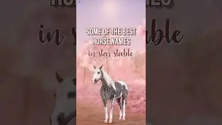 horse name ideas 🧚🏻 #sso #starstable #starstableonlinehorses #starstableonline #ssohorses
