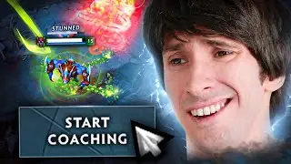 Heralds start feeding when they see Dendi coach
