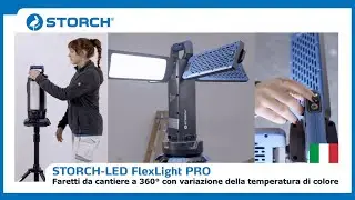 Power LED Flexlight PRO 120 W - la lampada a LED ideale di STORCH per ogni cantiere