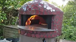 Four Napolitain Saputo, sortie de pizza, Fornace saputo, presa Pizza, Neapolitan Saputo oven - Gsans