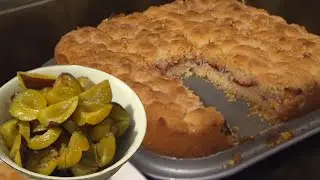 Torte me Kumbulla / Zwetschgenkuchen / Plum Cake / Recept i Nenes